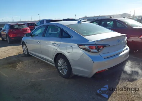 2016 Hyundai Sonata Hybrid Se from USA, damaged, VIN KMHE24L11GA016462